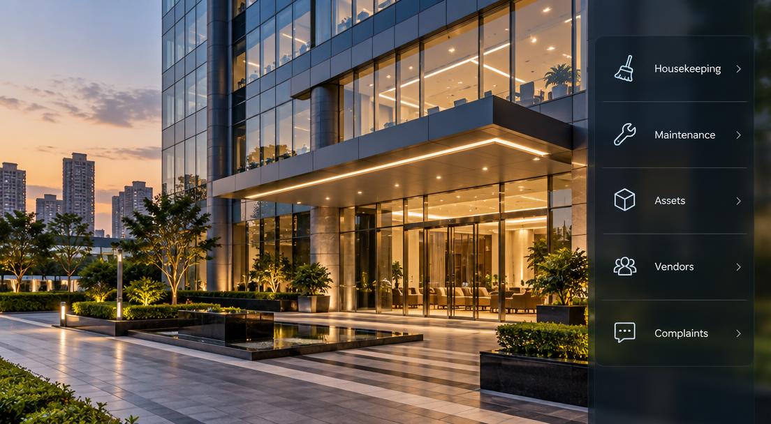 MADHUBAN FACILITY MANAGEMENT platform preview